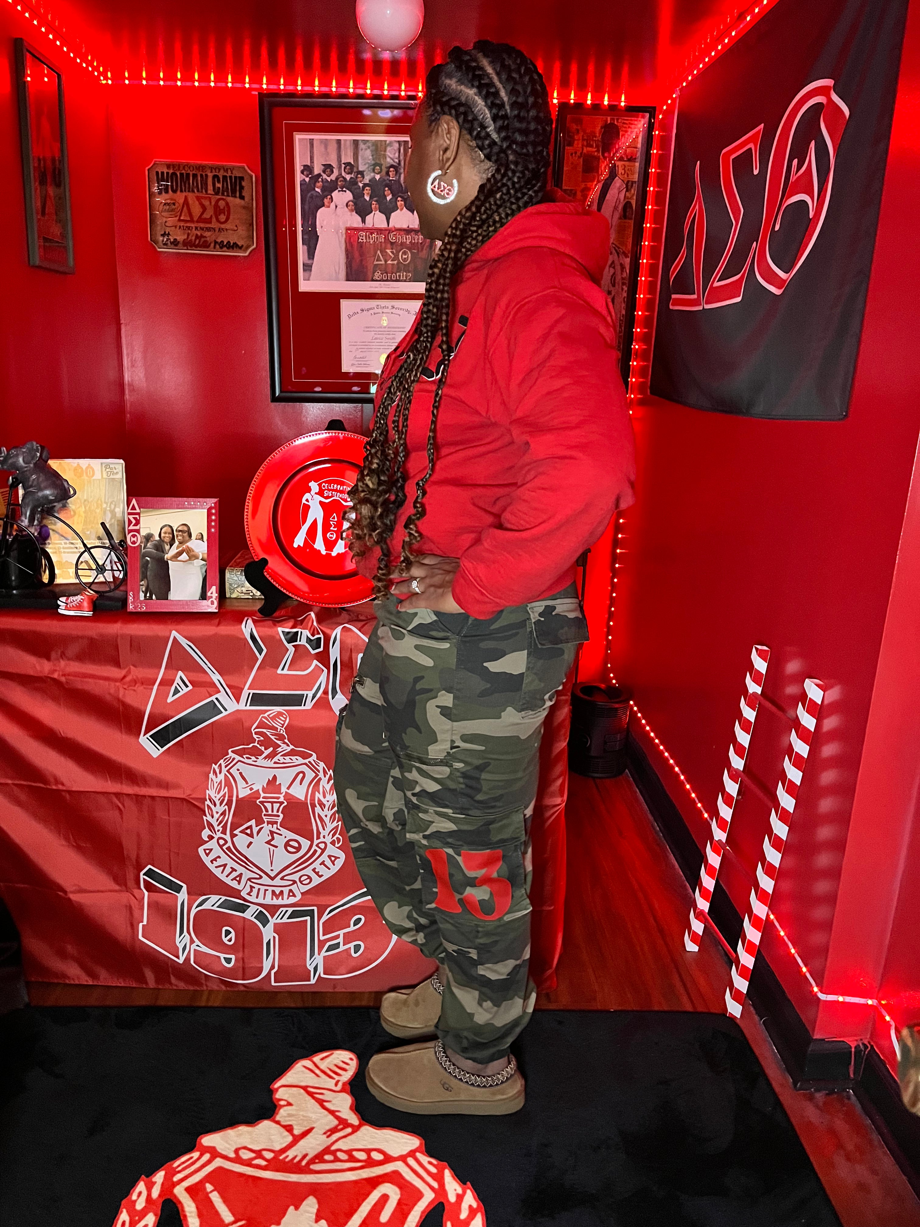 Camouflage Cargo 1913 Utility Zipper Joggers