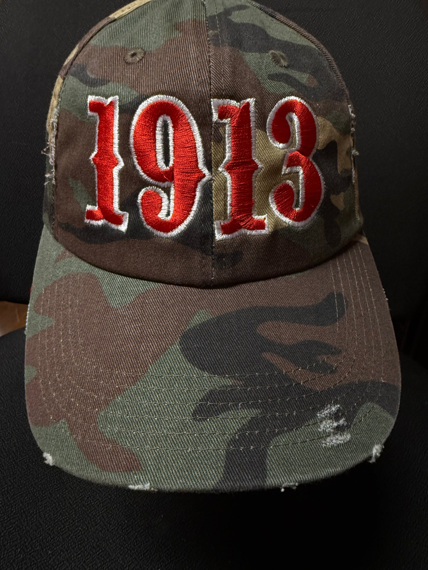 1913 camo Baseball Cap