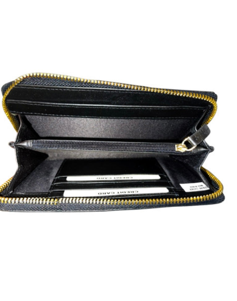 DST Embossed Leather Wallet