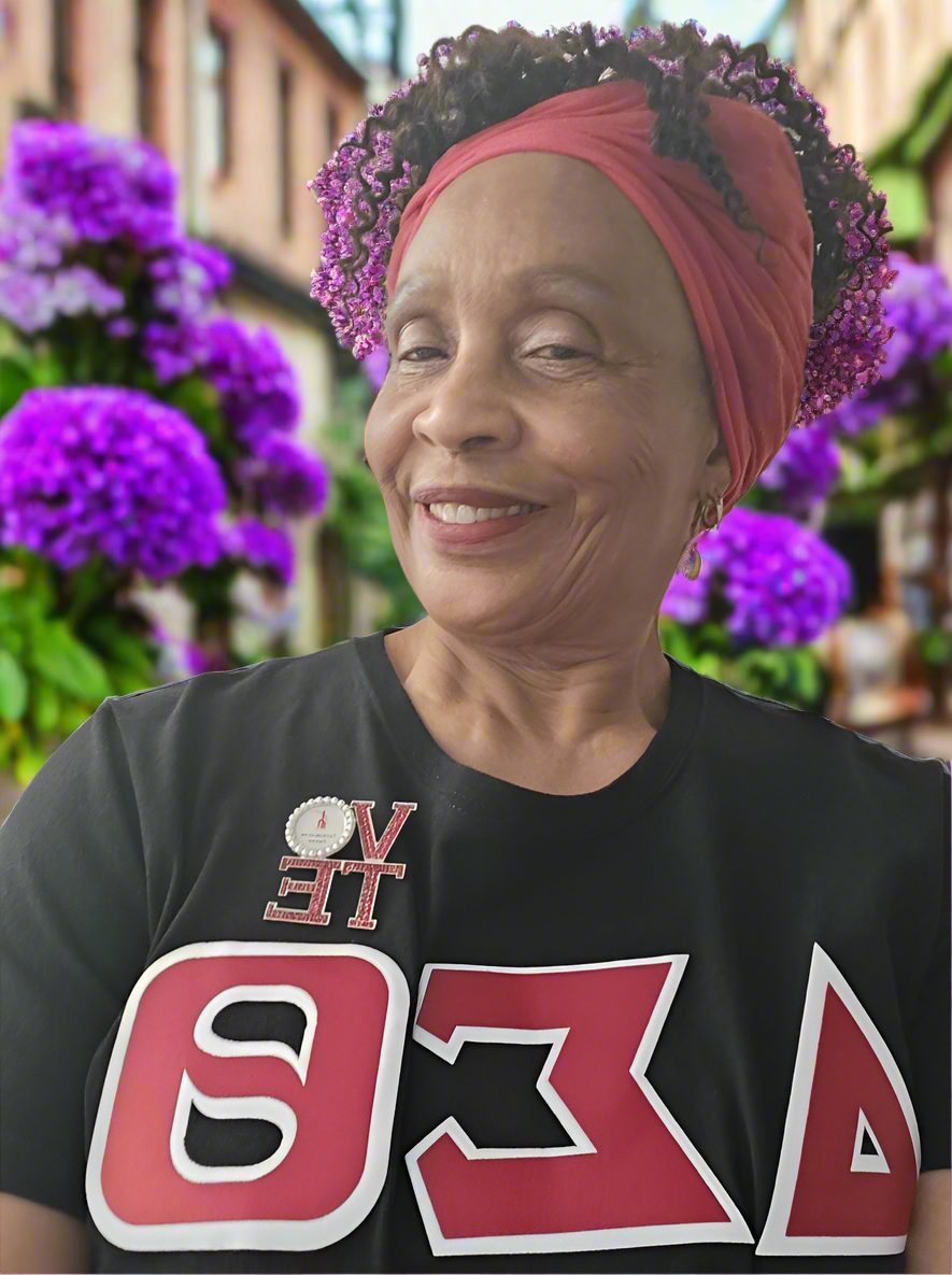 Fortitude on the Frontline bling Vote brooch