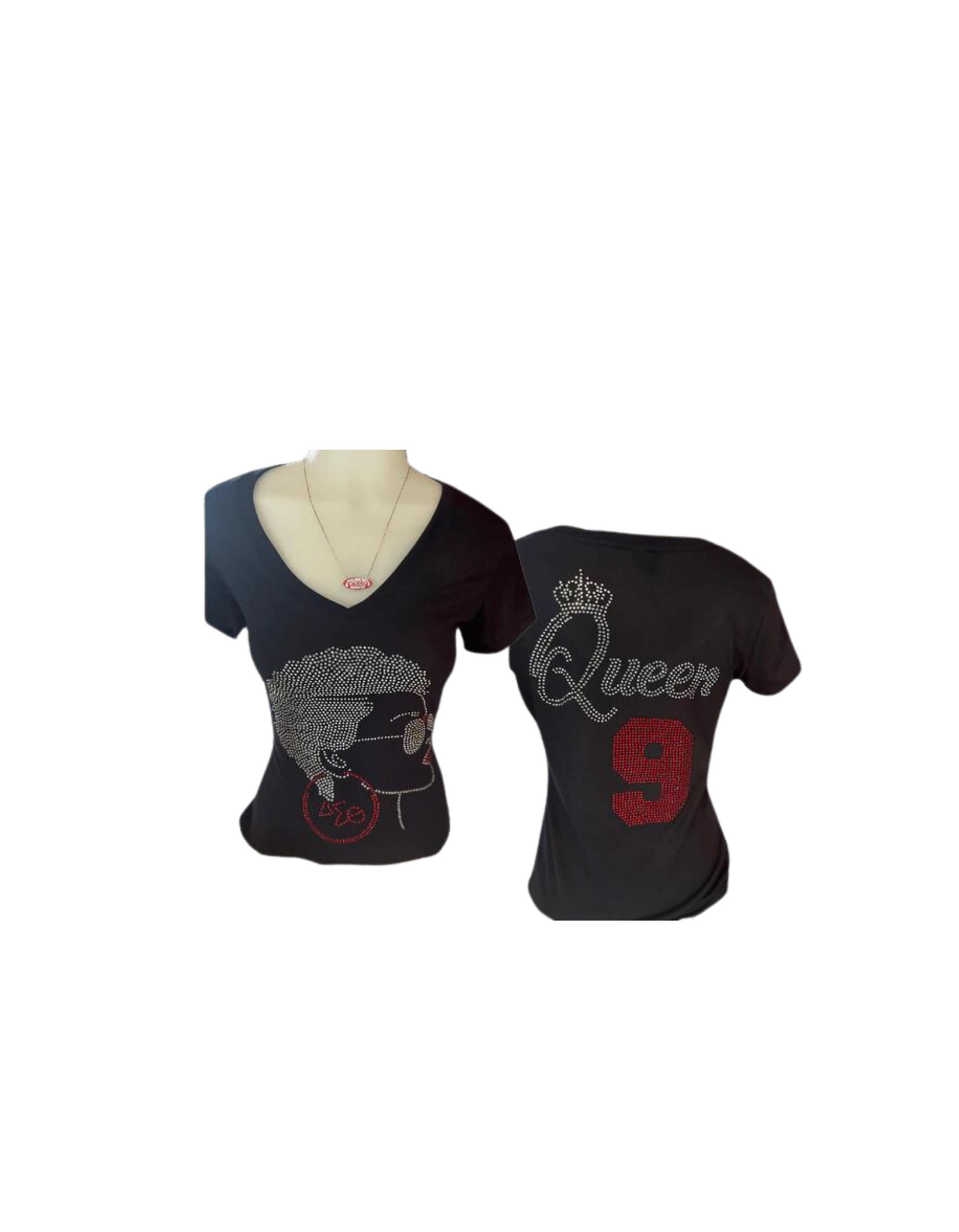 Custom Greek Bling Tee