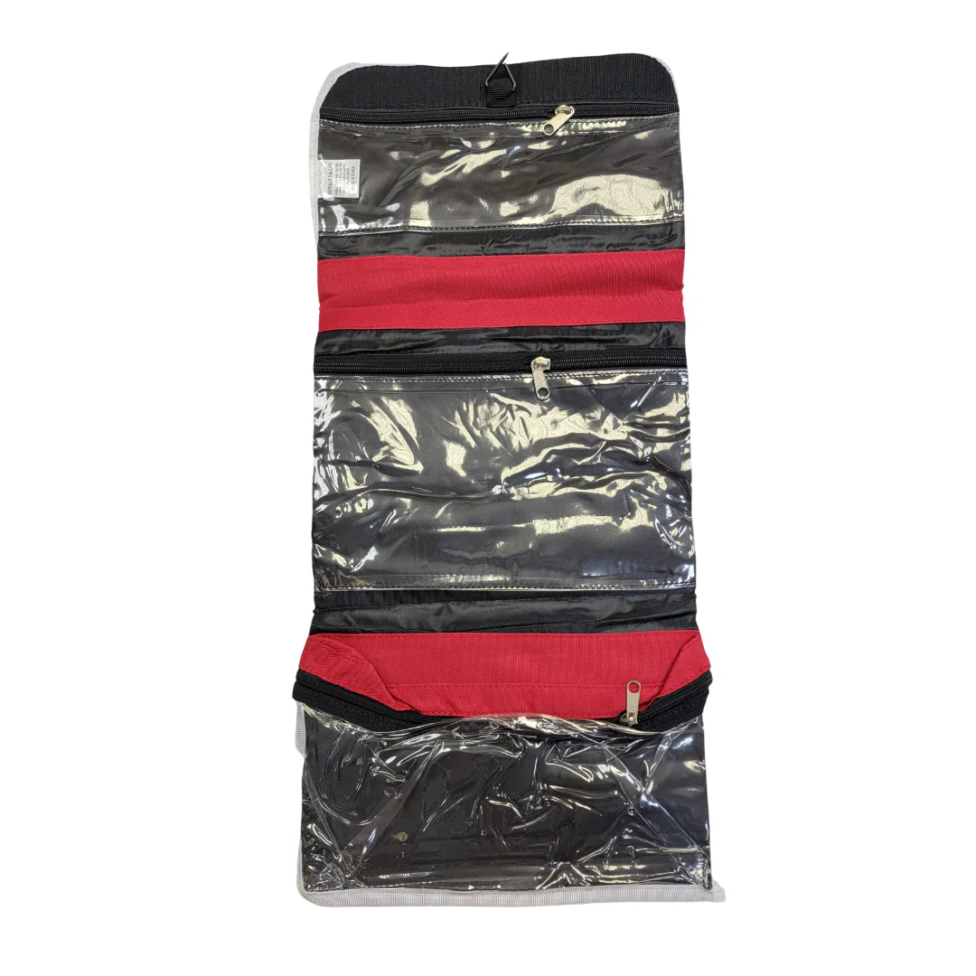 Delta Sigma Theta Trifold Cosmetic Bag