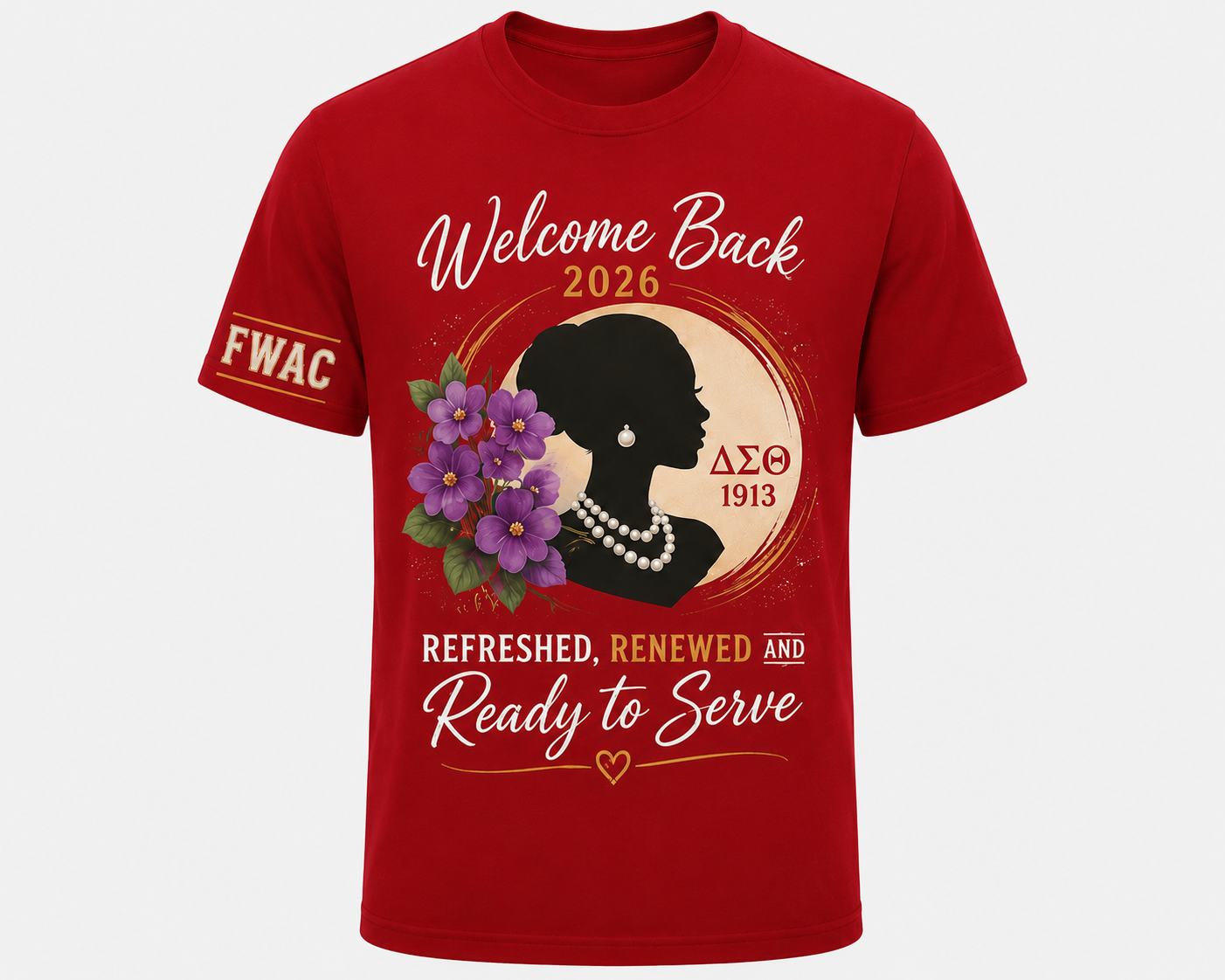 FWAC Refreshed, Renewed & Ready to Serve Commemorative T-Shirt