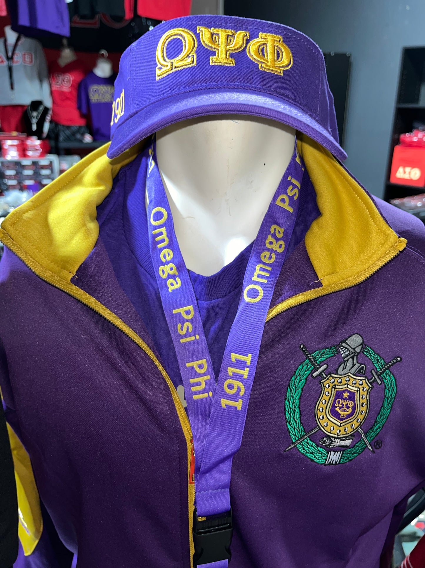 Omega Psi Phi Visor