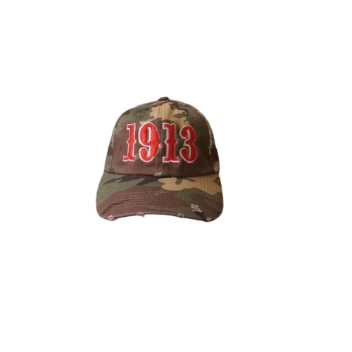 1913 camo Baseball Cap