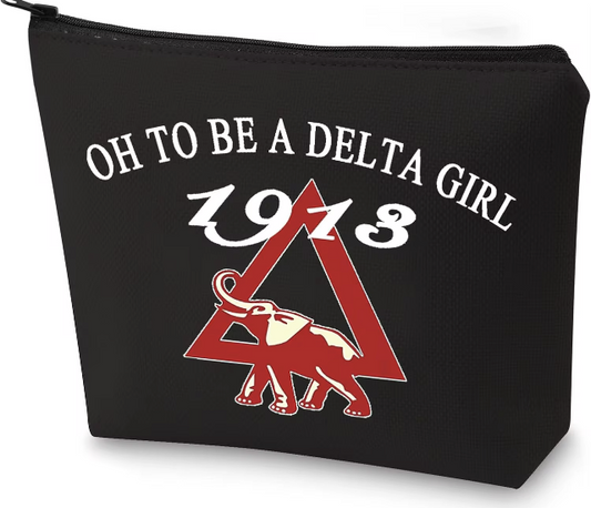 Oh to be a Delta Girl Cosmetic Bag