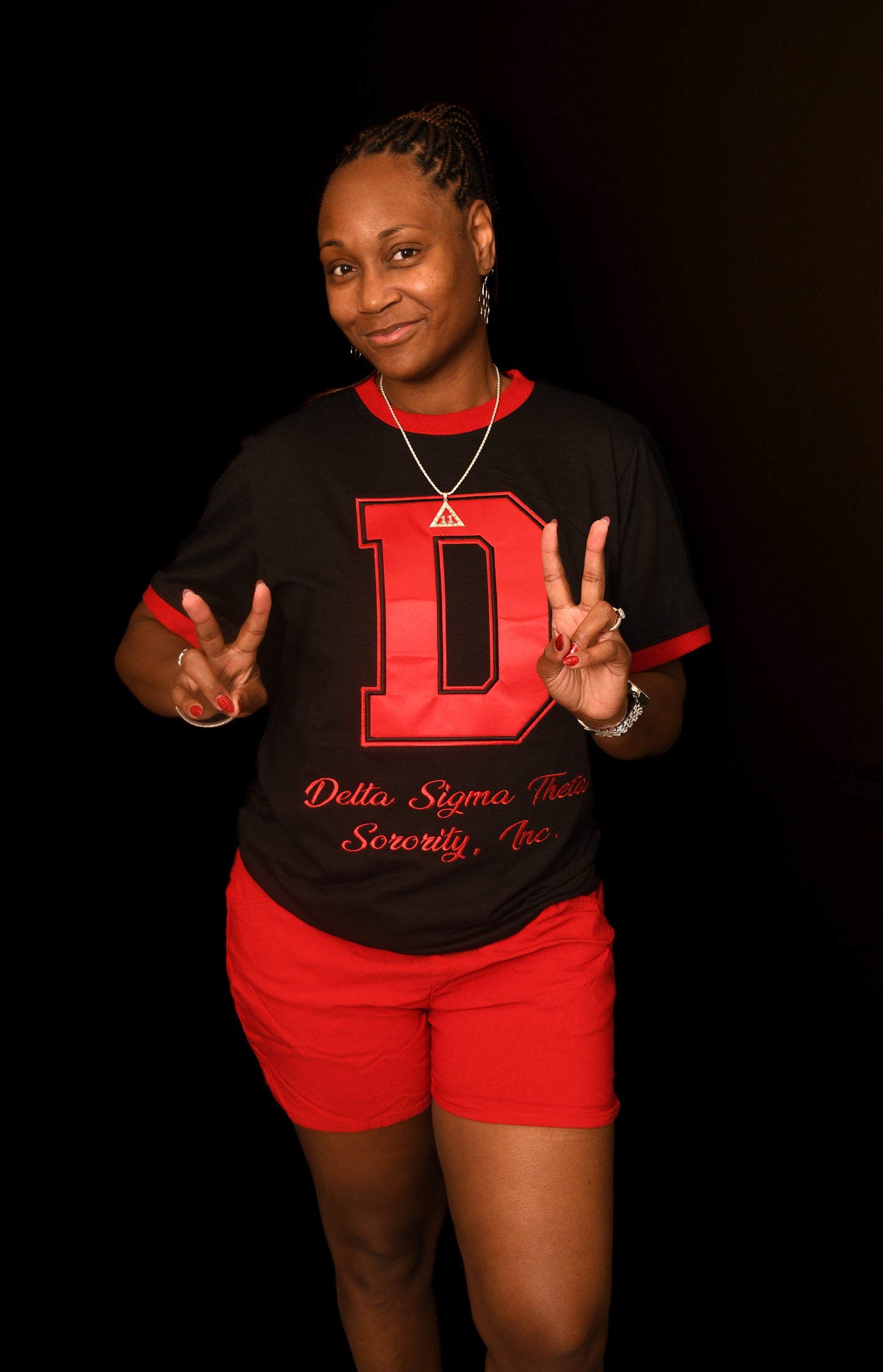 Varsity Delta Sigma Theta Ringer Tshirt