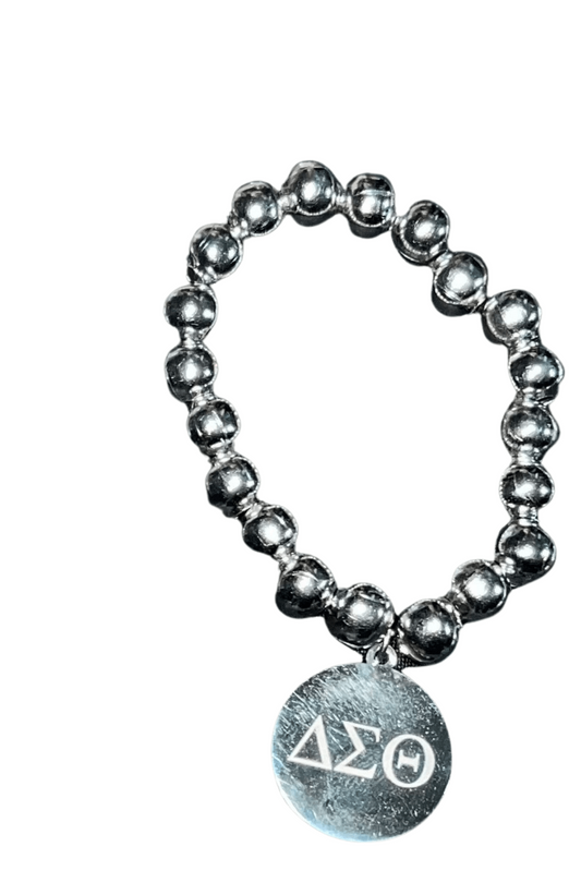 Stainless Steel Bracelet with DST symbols