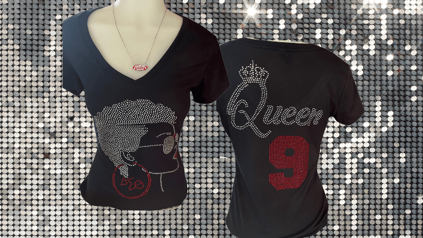 Custom Greek Bling Tee - shopsmitees