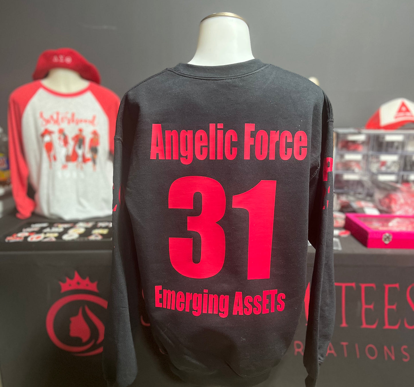 Customized Line Sweatshirt Delta Sigma Theta Sorority, Inc. - shopsmitees