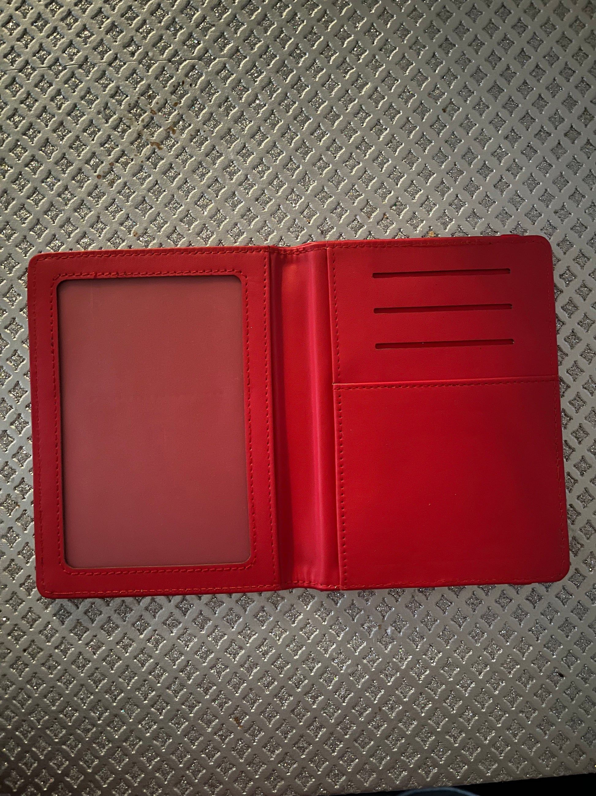 Passport Cover Delta Sigma Theta with Sorority Crest on front - shopsmitees
