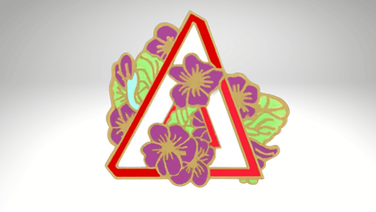 Delta Sigma Theta Violet Lapel Pin