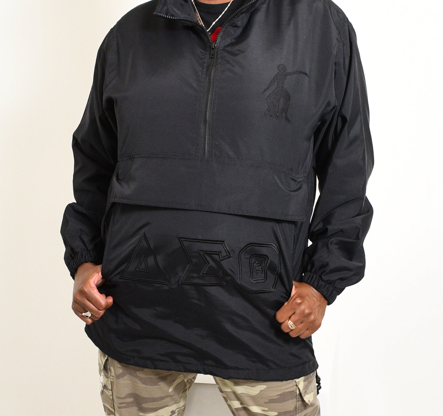 Black on Black Denise windbreaker