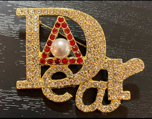 Delta Dear Brooch