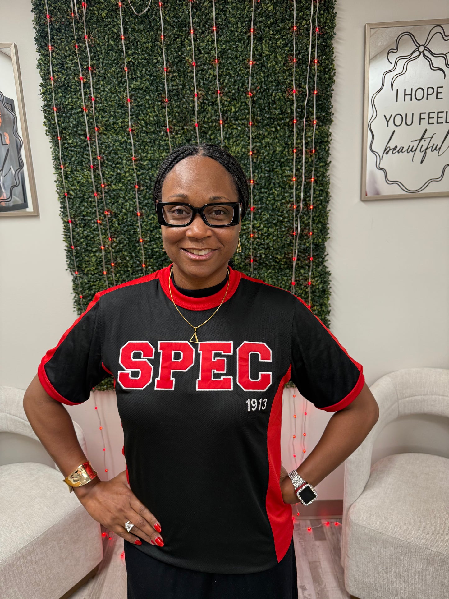 SPEC 1913 Embroidered Ringer T-shirt