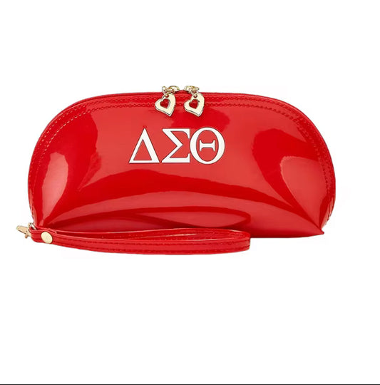 Elegant ΔΣΘ Red Clutch Bag Bold, Chic, and Affordable!