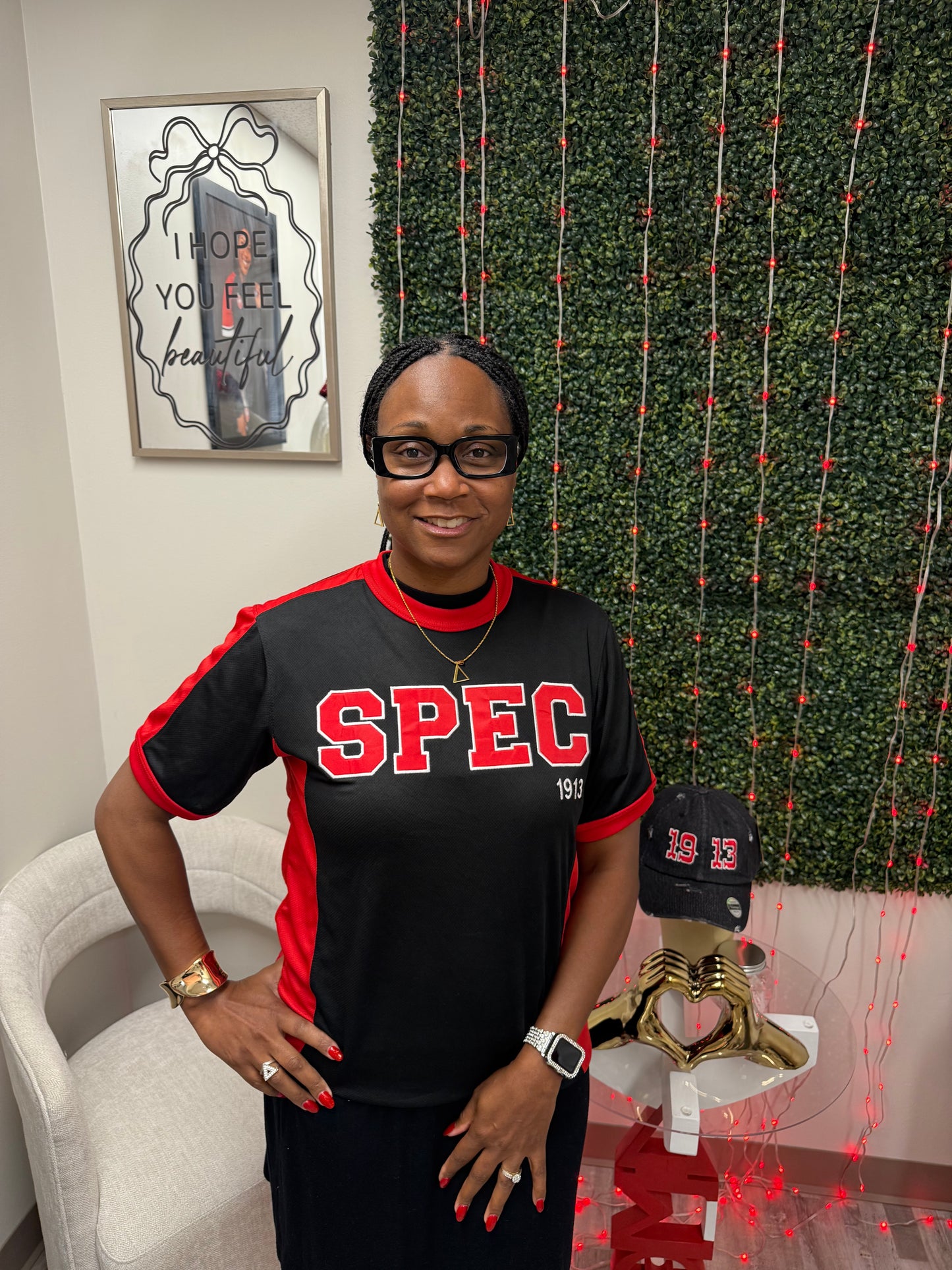 SPEC 1913 Embroidered Ringer T-shirt