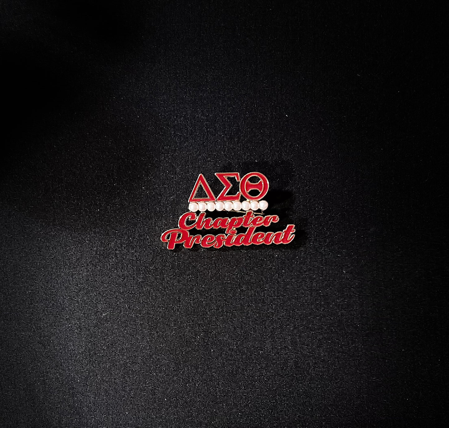 Chapter President Pearl Lapel Pin