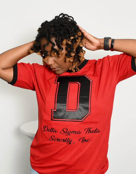 Delta Sigma Theta Ringer Tshirt