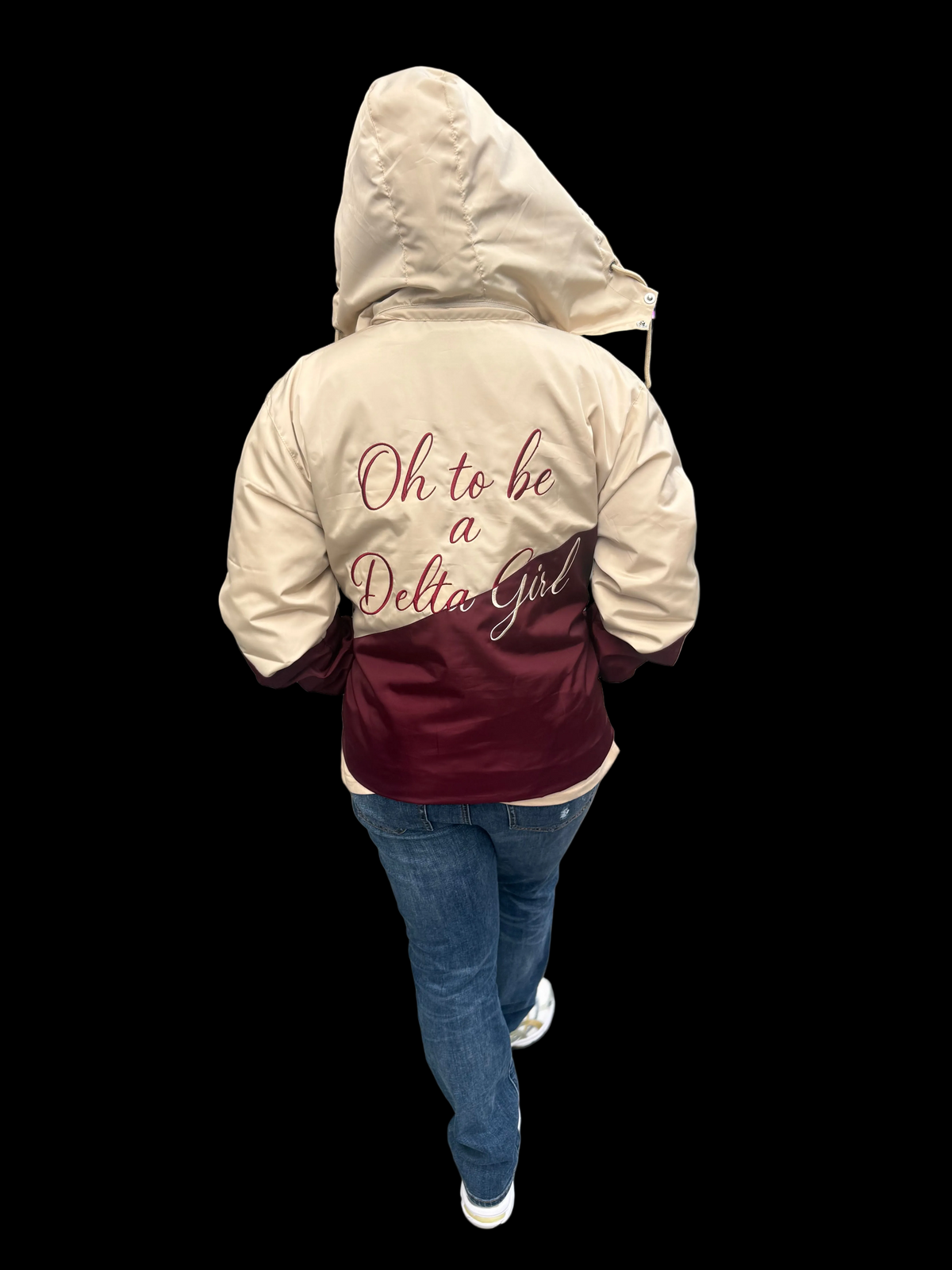 Oh To Be a Delta Girl™ Colorblock Windbreaker