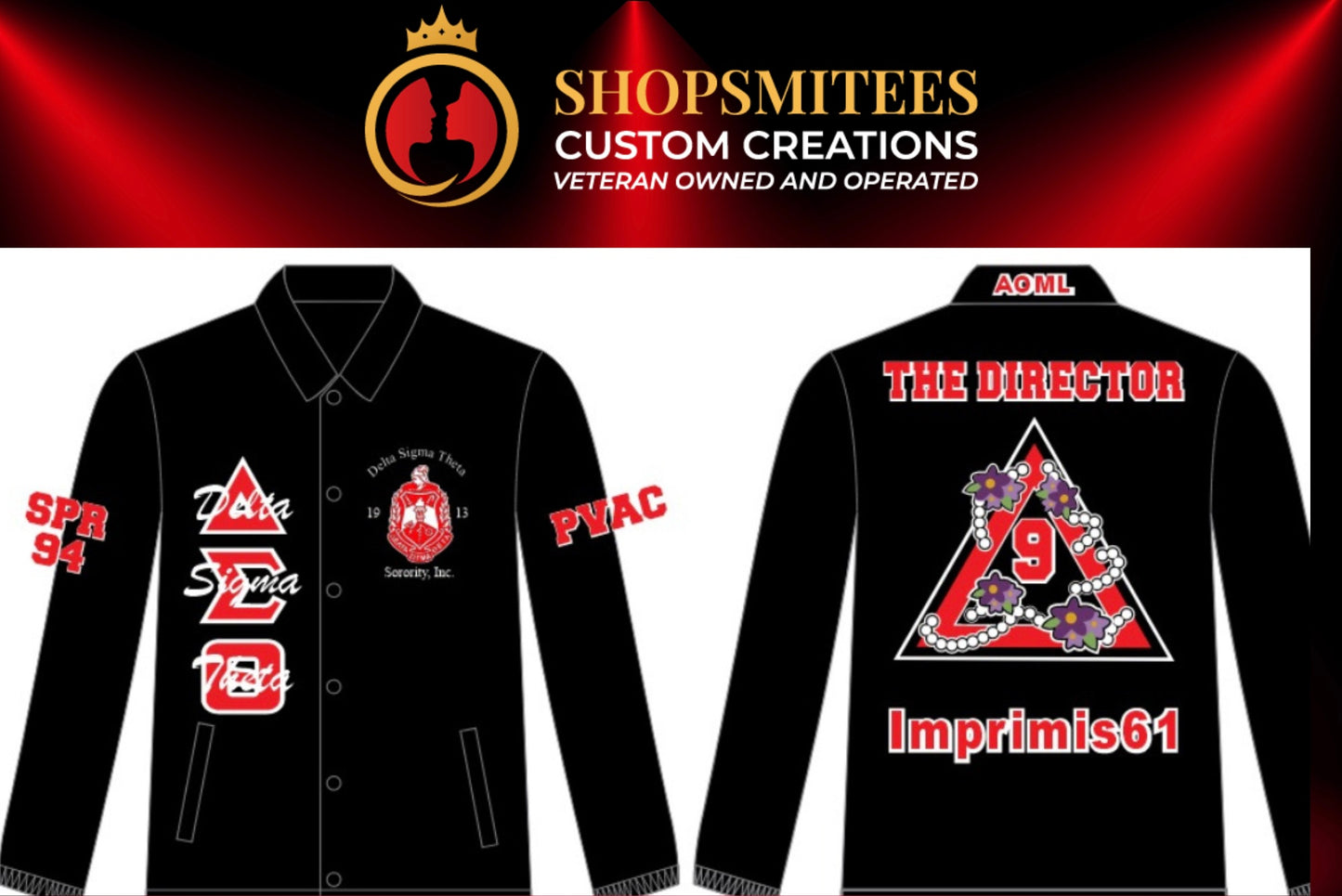 Customized line jacket
