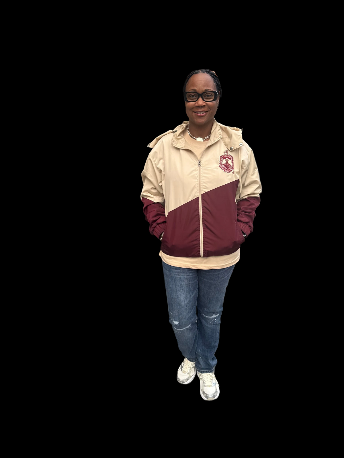 Oh To Be a Delta Girl™ Colorblock Windbreaker