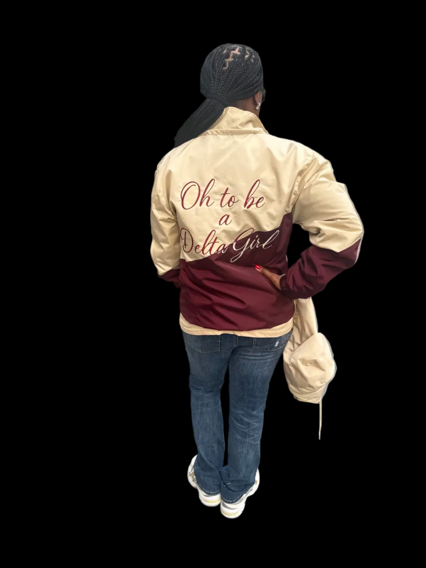 Oh To Be a Delta Girl™ Colorblock Windbreaker