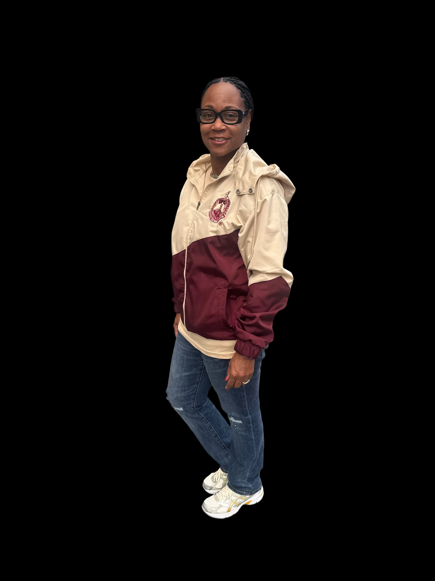 Oh To Be a Delta Girl™ Colorblock Windbreaker