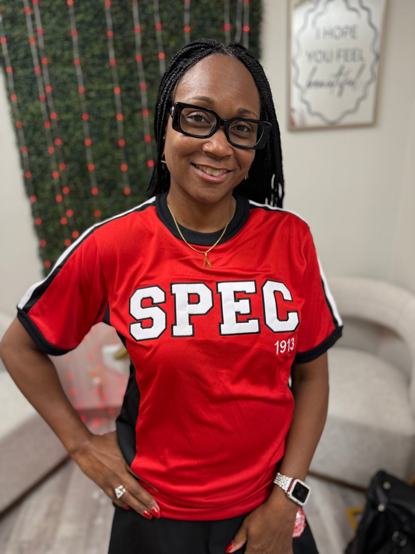 SPEC 1913 Embroidered Ringer T-shirt