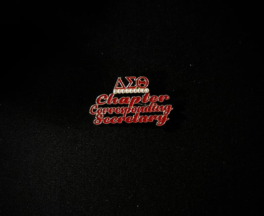 Chapter Corresponding Secretary Lapel Pin