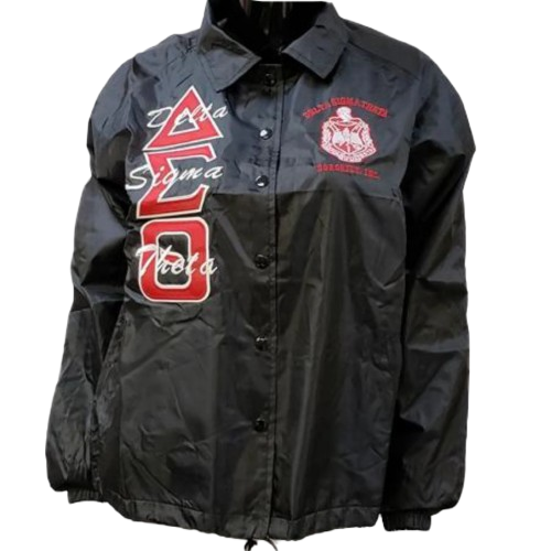 Line Jacket with DST Greek symbols