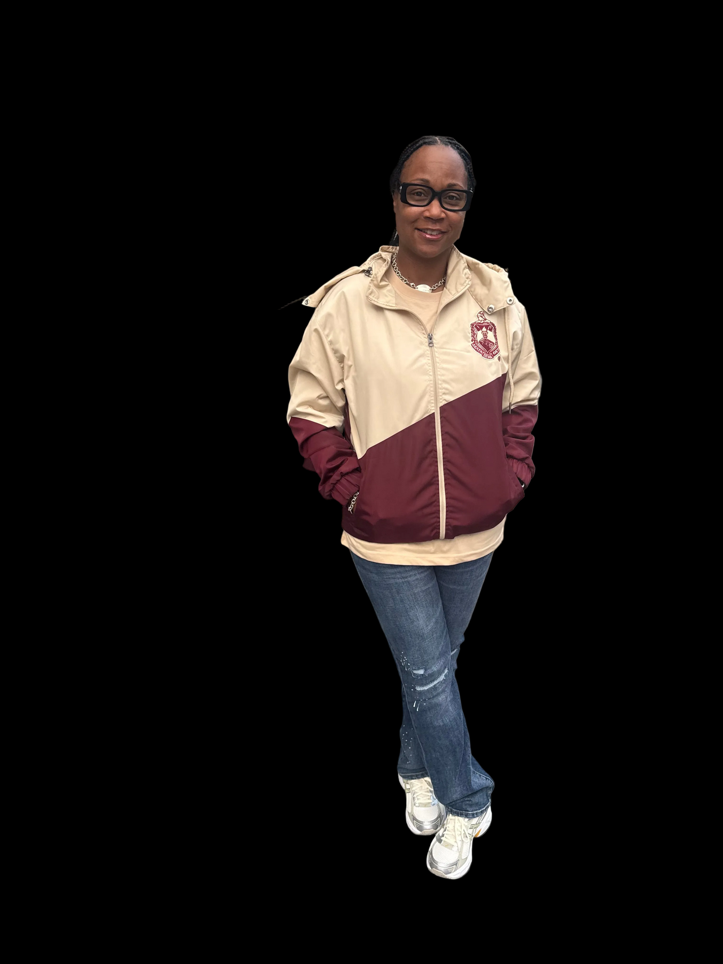 Oh To Be a Delta Girl™ Colorblock Windbreaker