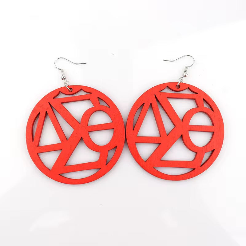 Assorted Wooden DST earrings