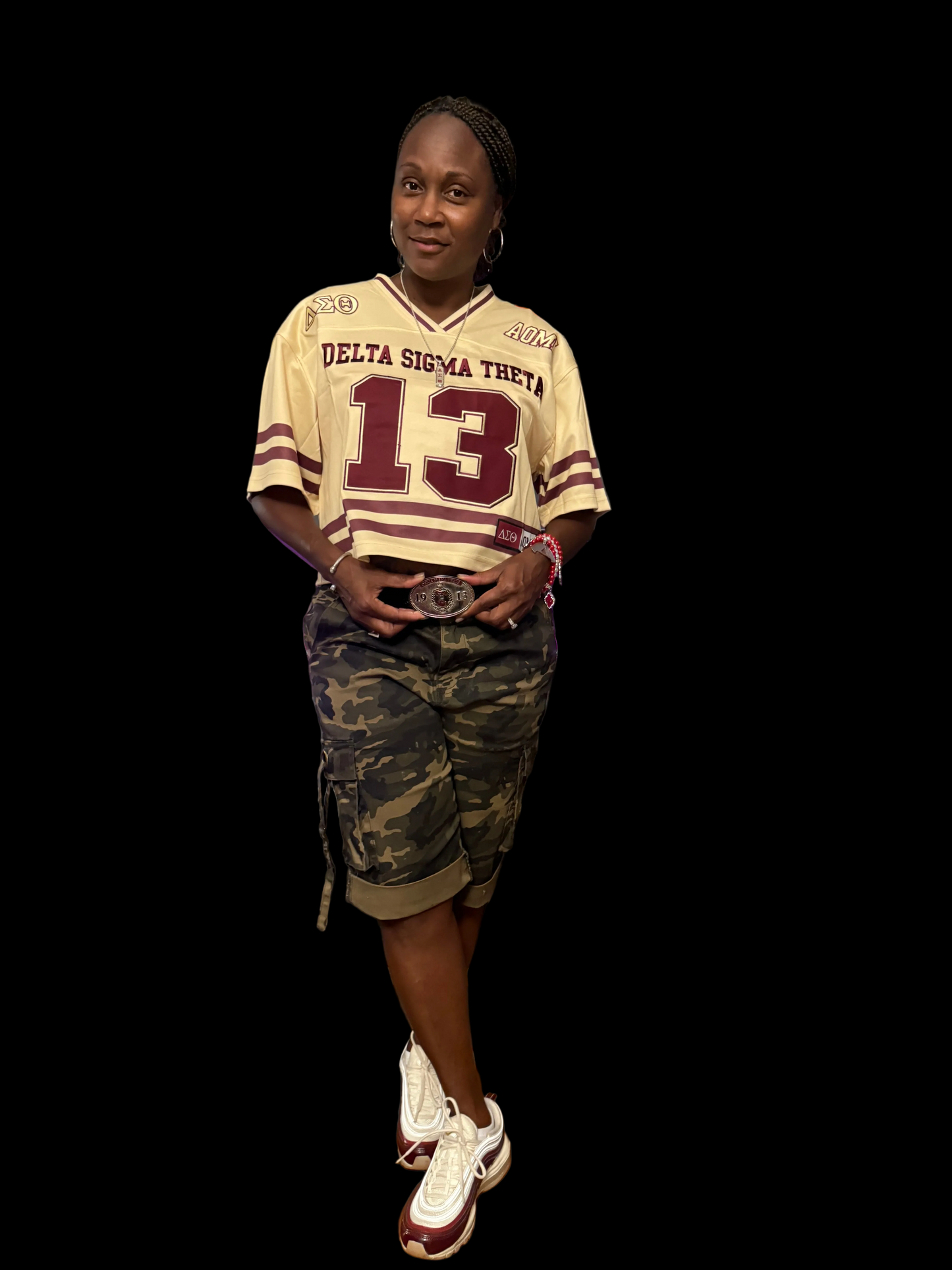 AOML 1913 Football Crop Jersey (Cream Crop)