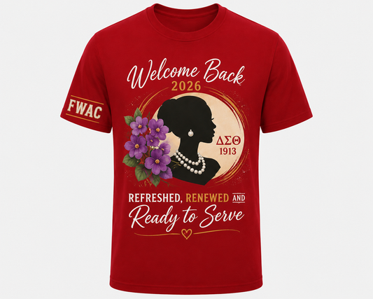 FWAC Refreshed, Renewed & Ready to Serve Commemorative T-Shirt
