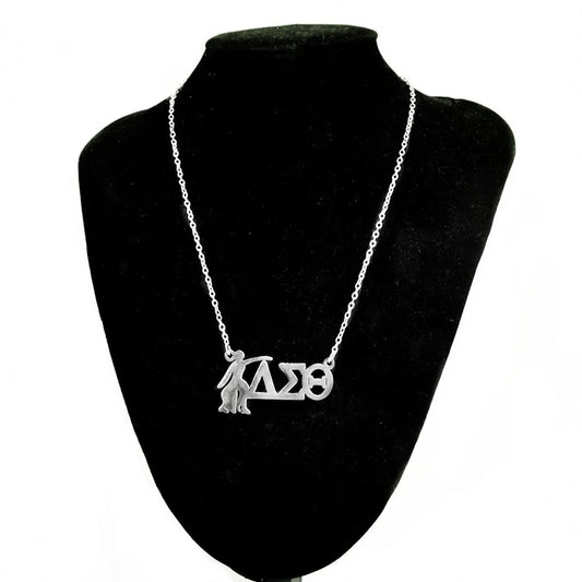 Fortitude 18in stainless steel necklace With DST Symbols 