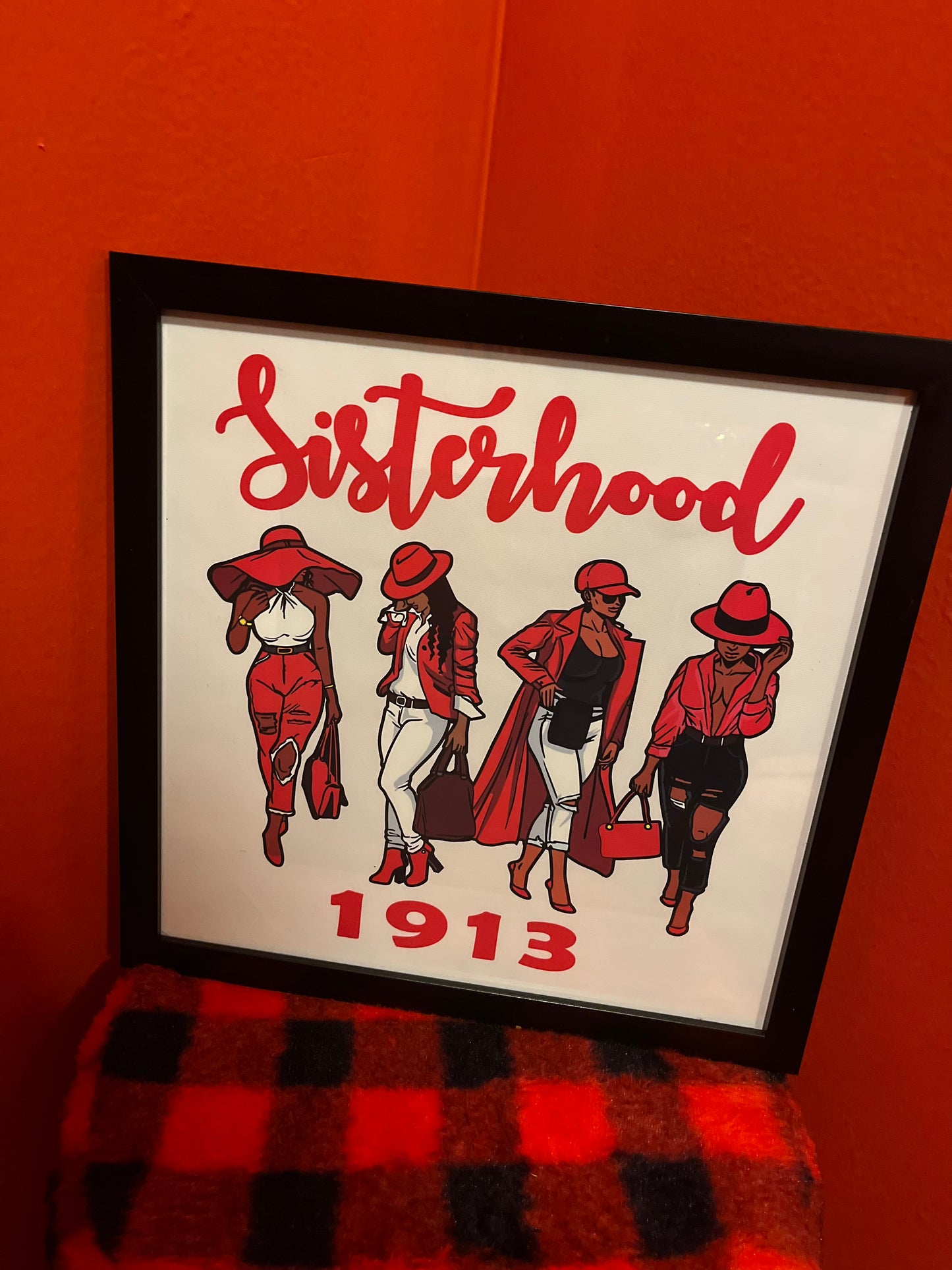 DST Sisterhood Framed Canvas