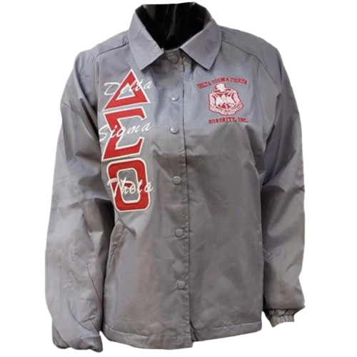 Line Jacket with DST Greek symbols