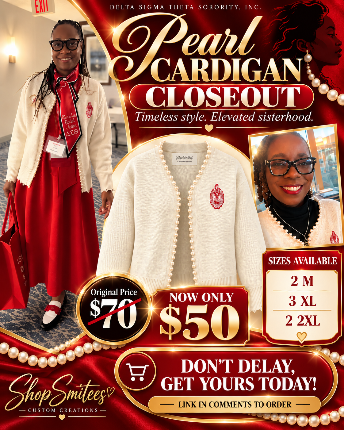 Pearls of Fortitude Sweater