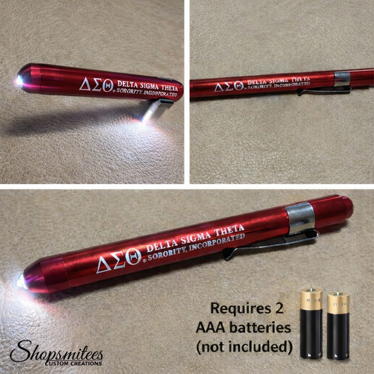 Delta Sigma Theta Penlight Elegant & Functional Essential