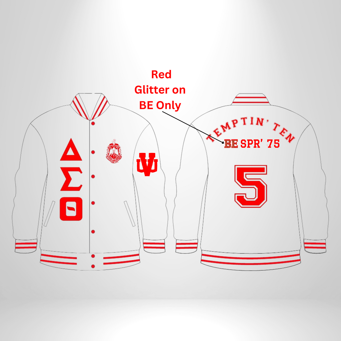 Beta Epsilon Satin CustomJacket