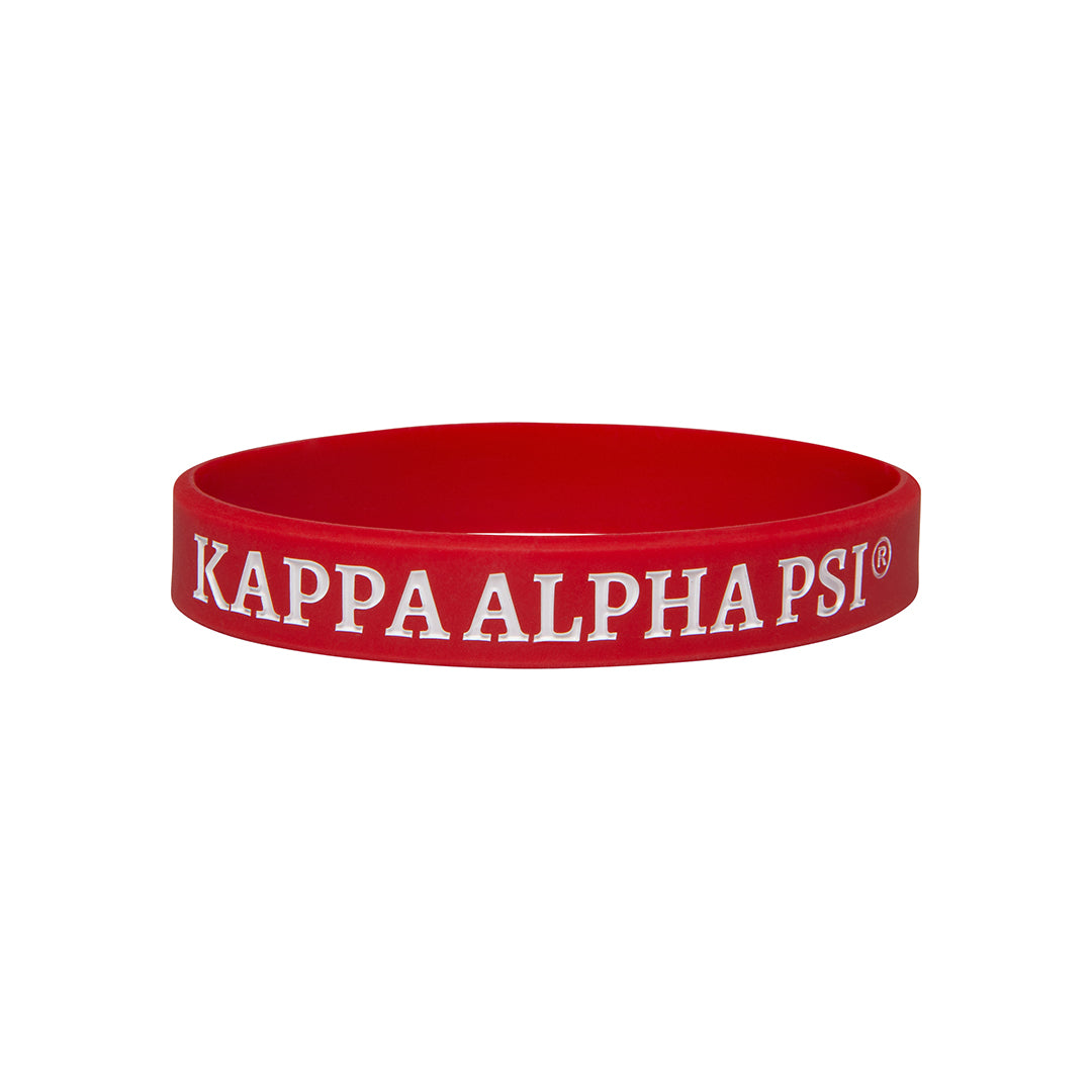 Kappa Alpha Psi Solid Silicone Wristband