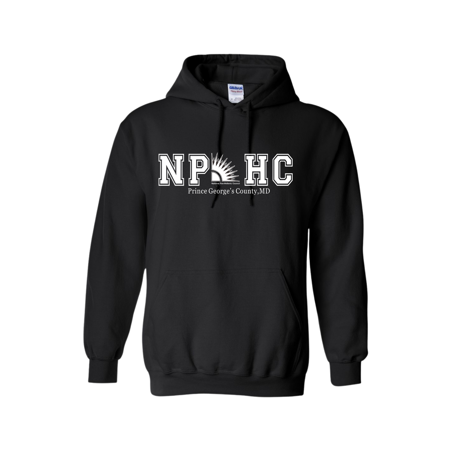 NPHC of Prince Georges County Heavy Weight Hoodies