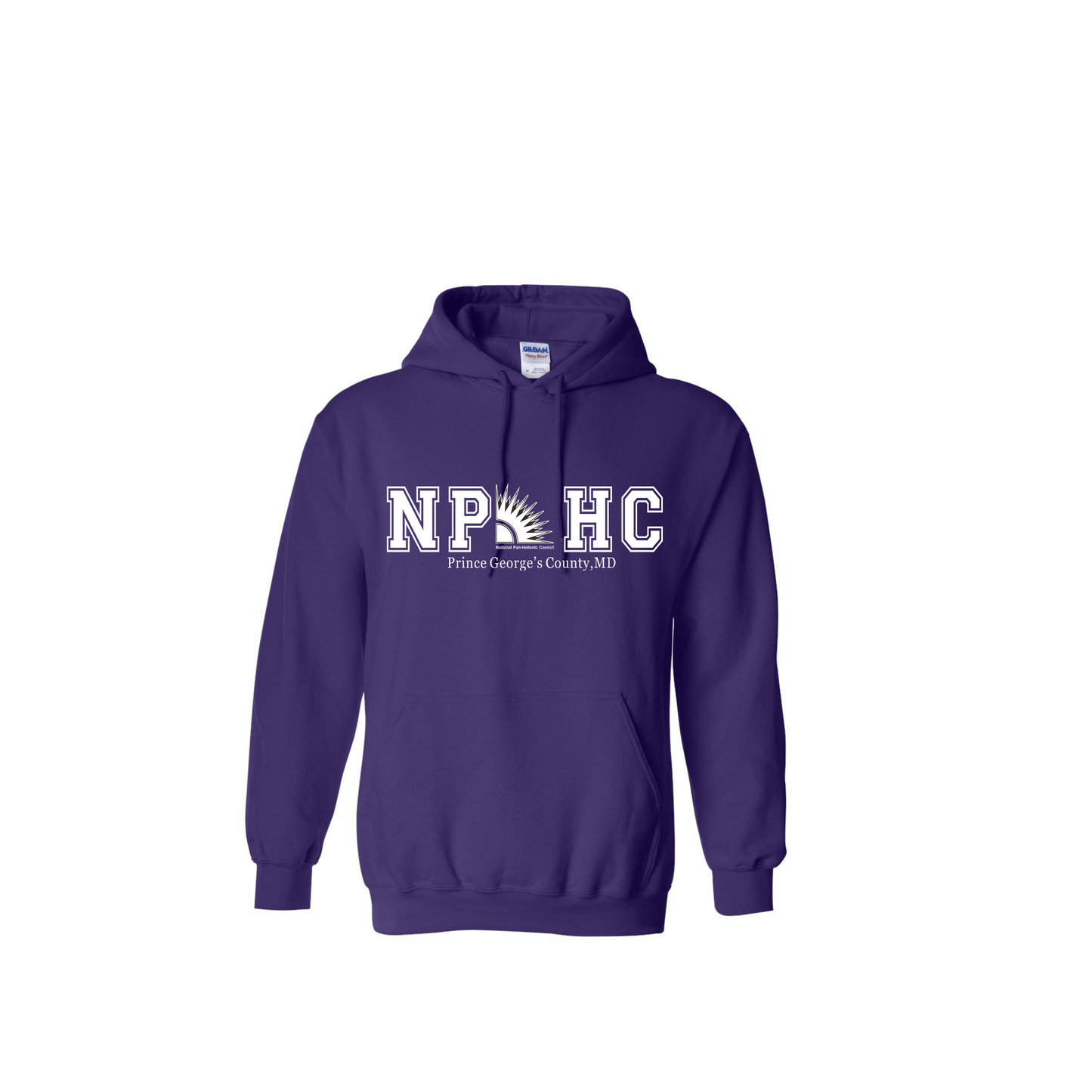 NPHC of Prince Georges County Heavy Weight Hoodies