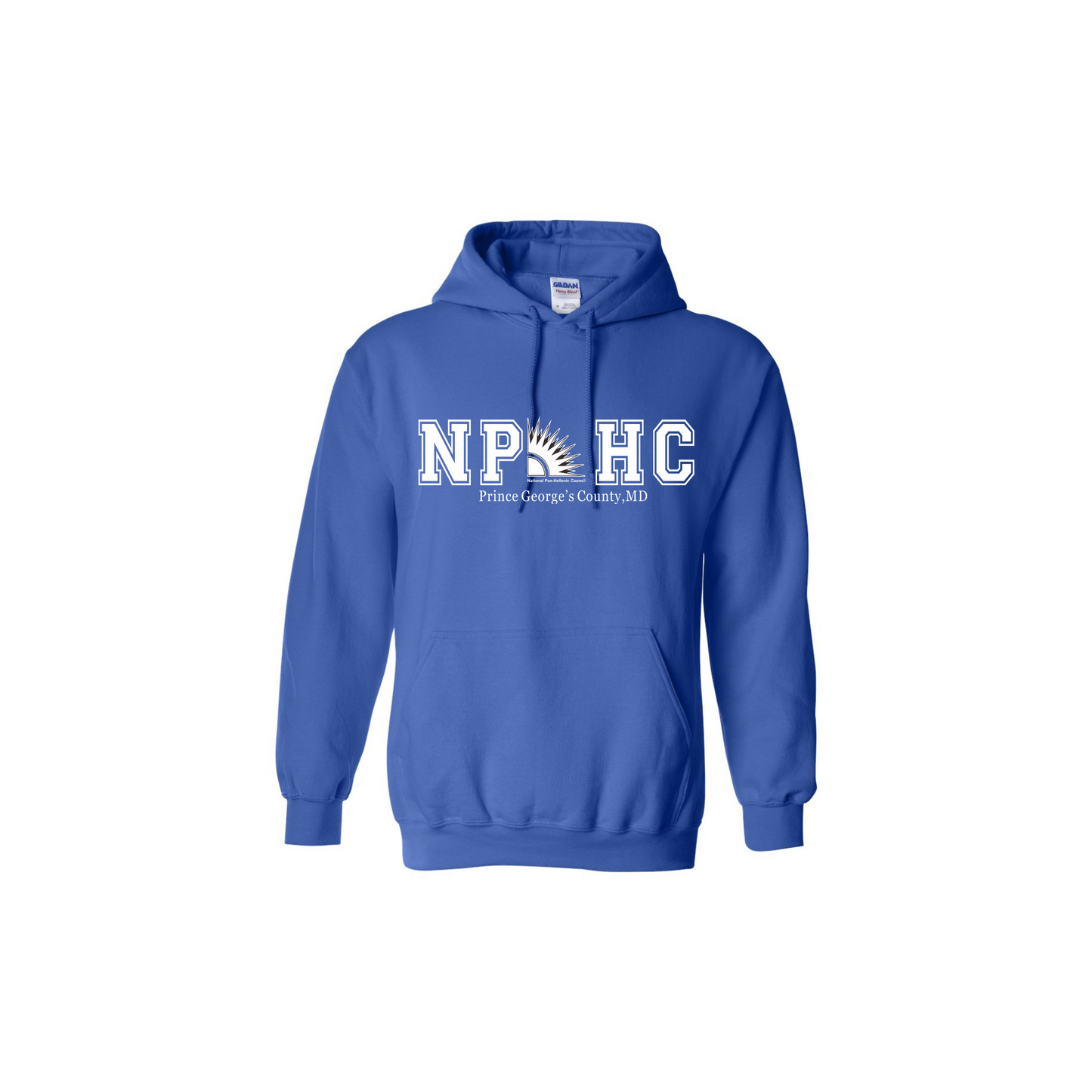 NPHC of Prince Georges County Heavy Weight Hoodies