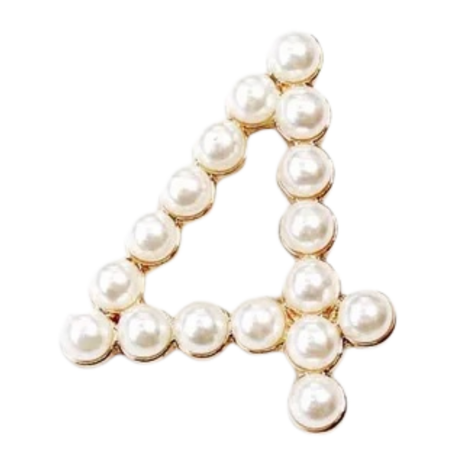 Pearl Number Brooch