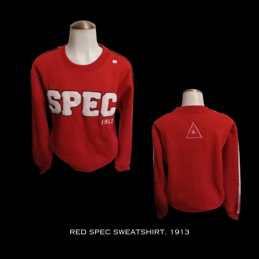 SPEC Chenille Unisex Crew Neck Sweatshirt