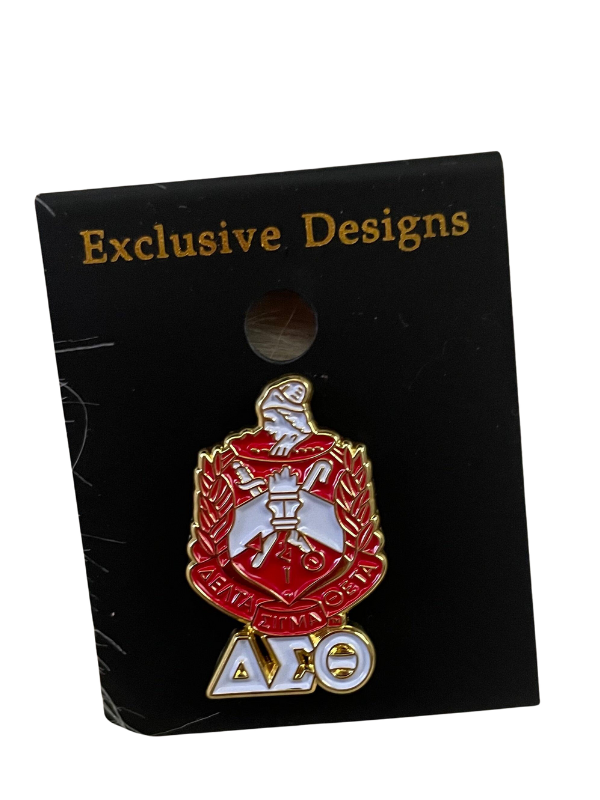 DST 1” shield lapel pin