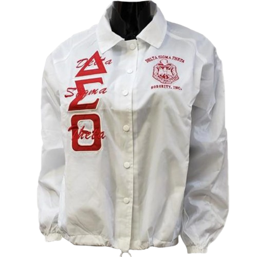 Line Jacket with DST Greek symbols