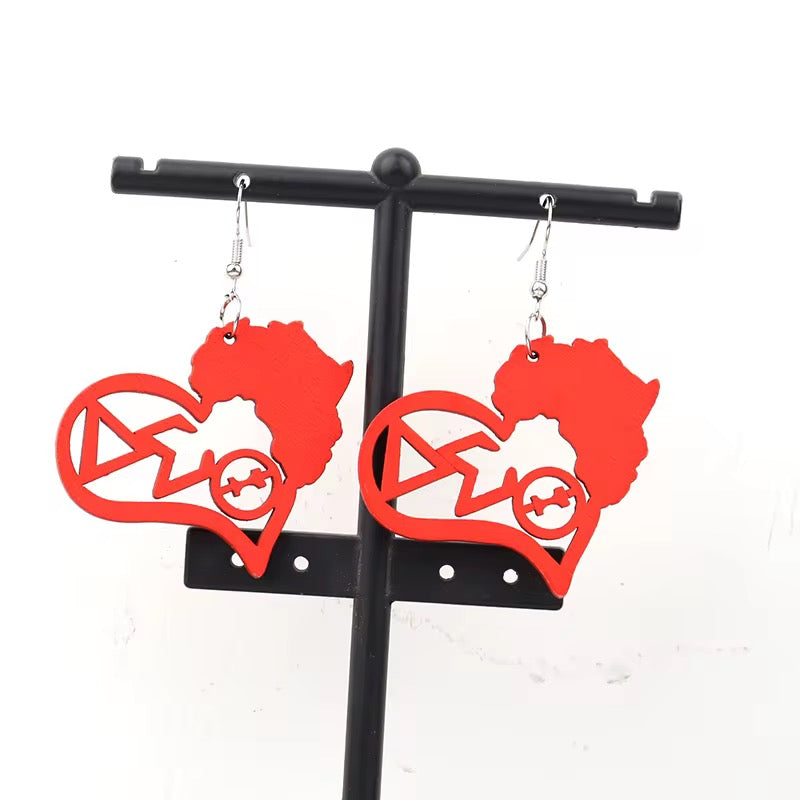 Assorted Wooden DST earrings